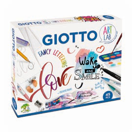 Laboratorio artistico fancy lettering - giotto
