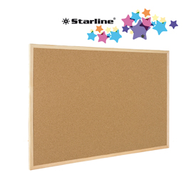 Lavagna sughero 60x90cm starline