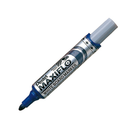 Marcatore per lavagne maxiflo - punta conica 6 mm - blu - pentel