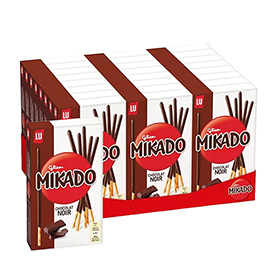 Mikado fondente - monoporzione 39 gr - saiwa - conf. 24 pezzi