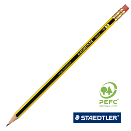 Matite grafite c/gommino noris 122-hb staedtler