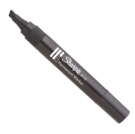 Marcatore permanente w10 nero p.scalpello sharpie