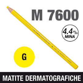 Matita dermotografica 7600 giallo uni mitsubishi