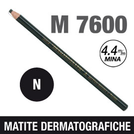 Matita dermotografica 7600 nero uni mitsubishi