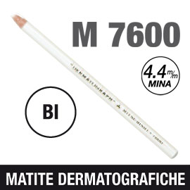 Matita dermotografica 7600 bianco uni mitsubishi