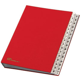 Monitore 1/31 fraschini formato 24x34cm rosso art. 643-d