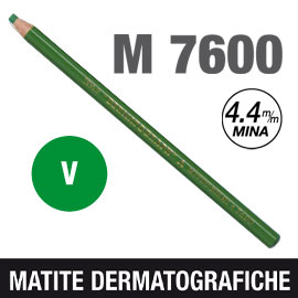 Matita dermotografica 7600 verde uni mitsubishi