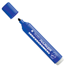 Marcatore tratto marker blu p.tonda