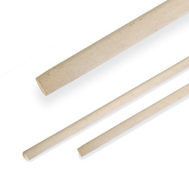 Manico in legno 150cm per scopa spazzina in factory