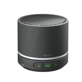 Mini cassa diffusore portatile bluetooth nero leitz complete