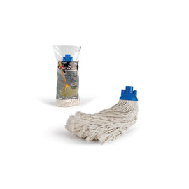 Mop in cotone 280gr bianco in factory