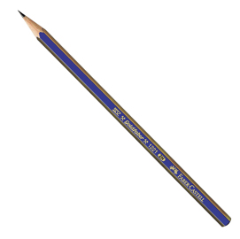 Matita grafite goldfaber 1221 esagonale faber castell 2h