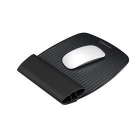 Mousepad con poggiapolsi nero i-spire fellowes