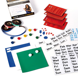 Magnetic planning kit bi-office