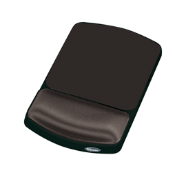 Mouse pad c/poggiapolsi in gel regolabile fellowes