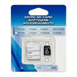 Micro sd card aggiornamento 100/200€ verificabanconote ht2320