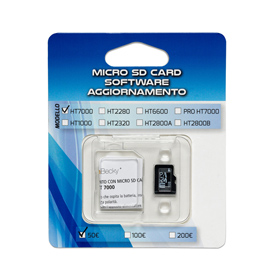 Micro sd card aggiornamento 100/200€ per verificabanconote ht7000