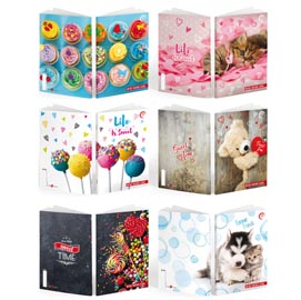 Maxiquaderno a4 36fg+2 100gr 10mm girl be more special 2019 bm
