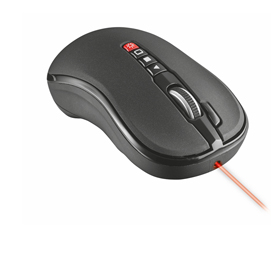 Mouse wireless con laser per presentazioni trust