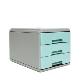 Mini cassettiera keep colour pastel azzurro arda