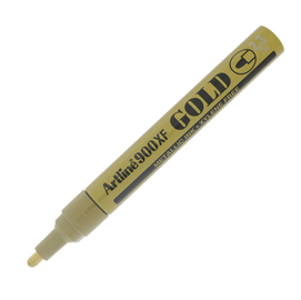 Marcatore artline a 900 a vernice punta tonda oro