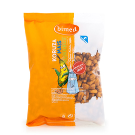 Mais tostato salato extra croccante 200gr - bimed