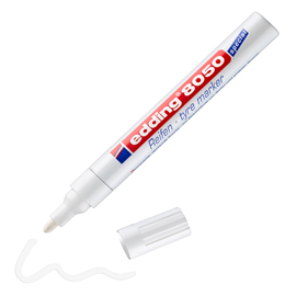 Marcatore per pneumatici - 8050 tyre marker - bianco - edding