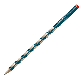 Matita grafite easygraph slim hb fusto petrolio per destromani stabilo