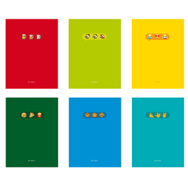 Maxiquaderno a4 20fg+1 80gr 1 rigo emoji 2020 blasetti