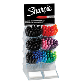 Marcatori sharpie - punta fine - colori assortiti - papermate - expo 120 pezzi
