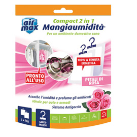 Mangiaumidita' appendibile compact 2 in1 - petali di rosa - 50 gr - air max