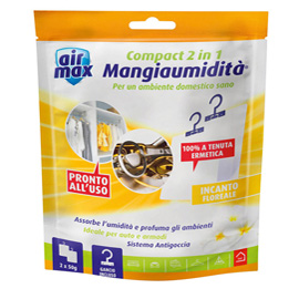 Mangiaumidita' appendibile compact 2 in1 - incanto floreale - 50 gr - air max