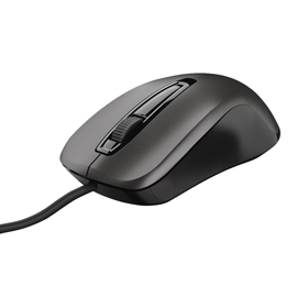 Mouse ottico carve - con filo - trust