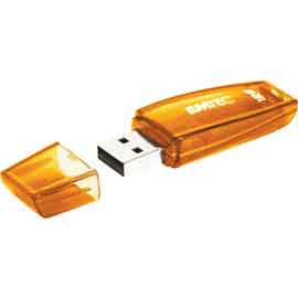 Memoria usb 2.0 c410 128gb arancione