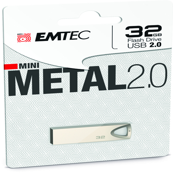 Memoria usb 2.0 mini metal c800 32gb