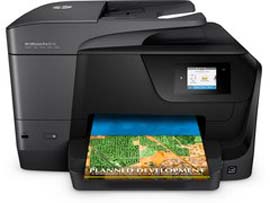 Multifunzione 4 in 1 hp, a colori, inkjet officejet pro 8710, a 18ppm