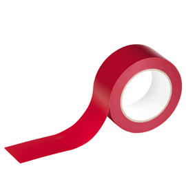 Nastro adesivo per marcatura 50mmx33m rosso duraline basic 50/016