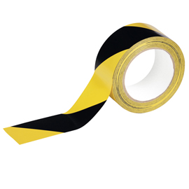 Nastro adesivo per marcatura 50mmx33m giallo/nero duraline basic 50/016