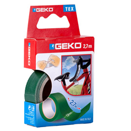 Nastro adesivo telato tex - 19 mm x 2,7 m - verde - geko