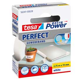 Nastro adesivo telato 19mmx2,7mt bianco 56341 xp perfect