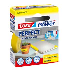 Nastro adesivo telato 19mmx2,7mt giallo 56341 xp perfect