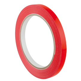 Nastro adesivo 9mm x 66m rosso pvc 350 per sigillatura eurocel