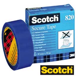 Nastro antieffrazione blu scotch 820-3533-s 35mmx33mt 3m