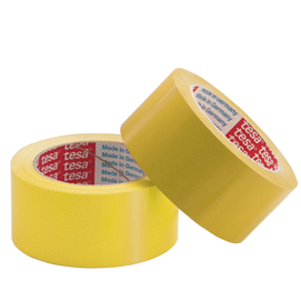 Nastro adesivo pvc 66mtx50mm giallo 4204 tesa
