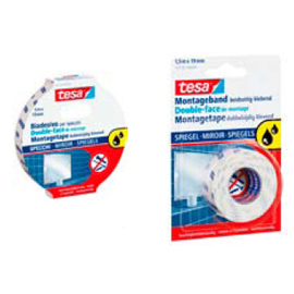 Nastro biadesivo 1,5mtx19mm per specchi in blister