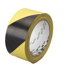 Nastro adesivo 50mmx33mt giallo/nero scotch 766