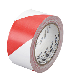 Nastro adesivo 50mmx33mt bianco/rosso scotch 767