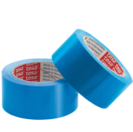 Nastro adesivo pvc 66mtx50mm blu 4204 tesa