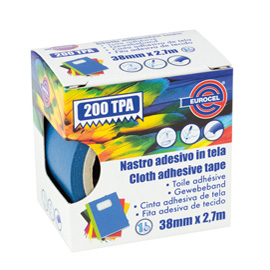 Nastro adesivo telato tpa blu 200 38mmx2,7mt eurocel