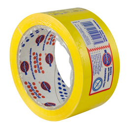 Nastro adesivo 50mm x 66m giallo pp36nn eurocel